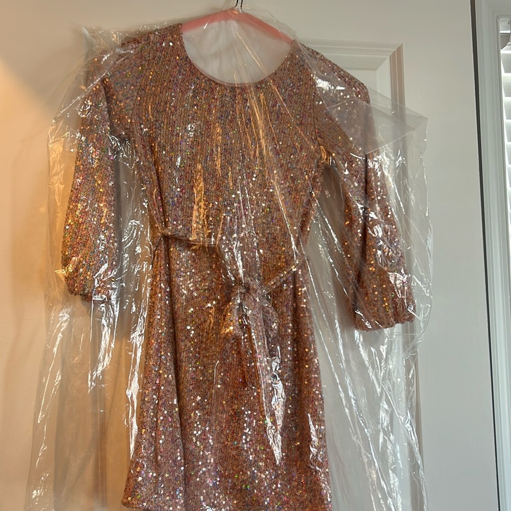 Girls Sequence Dress